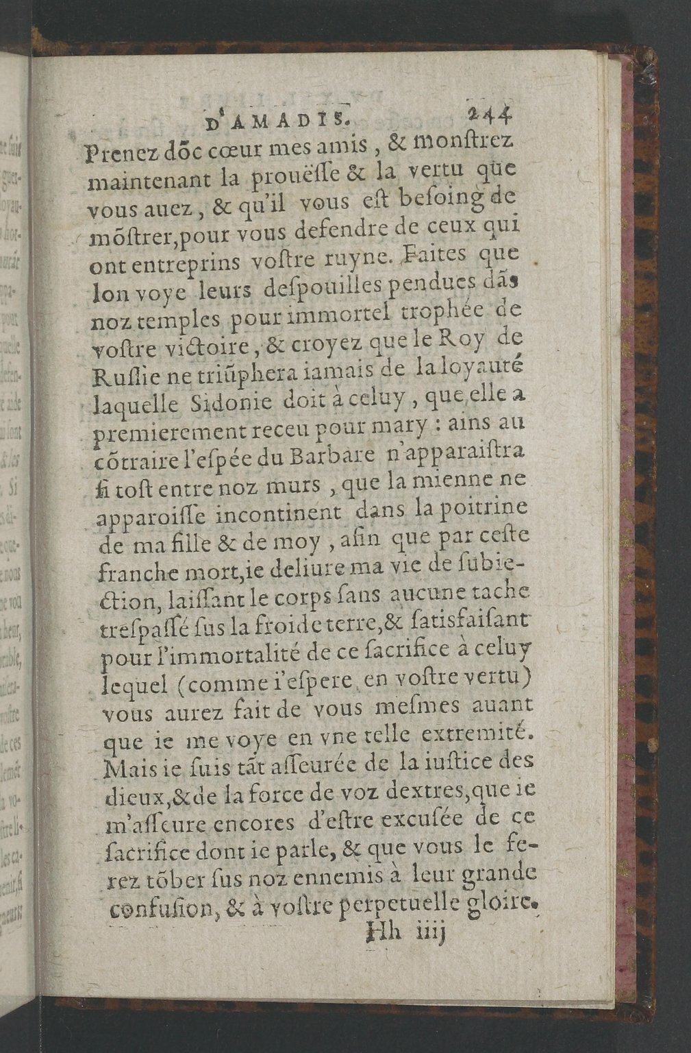 1564 - Vincent Norment et Jeanne Bruneau - Trésor des Amadis - BnF