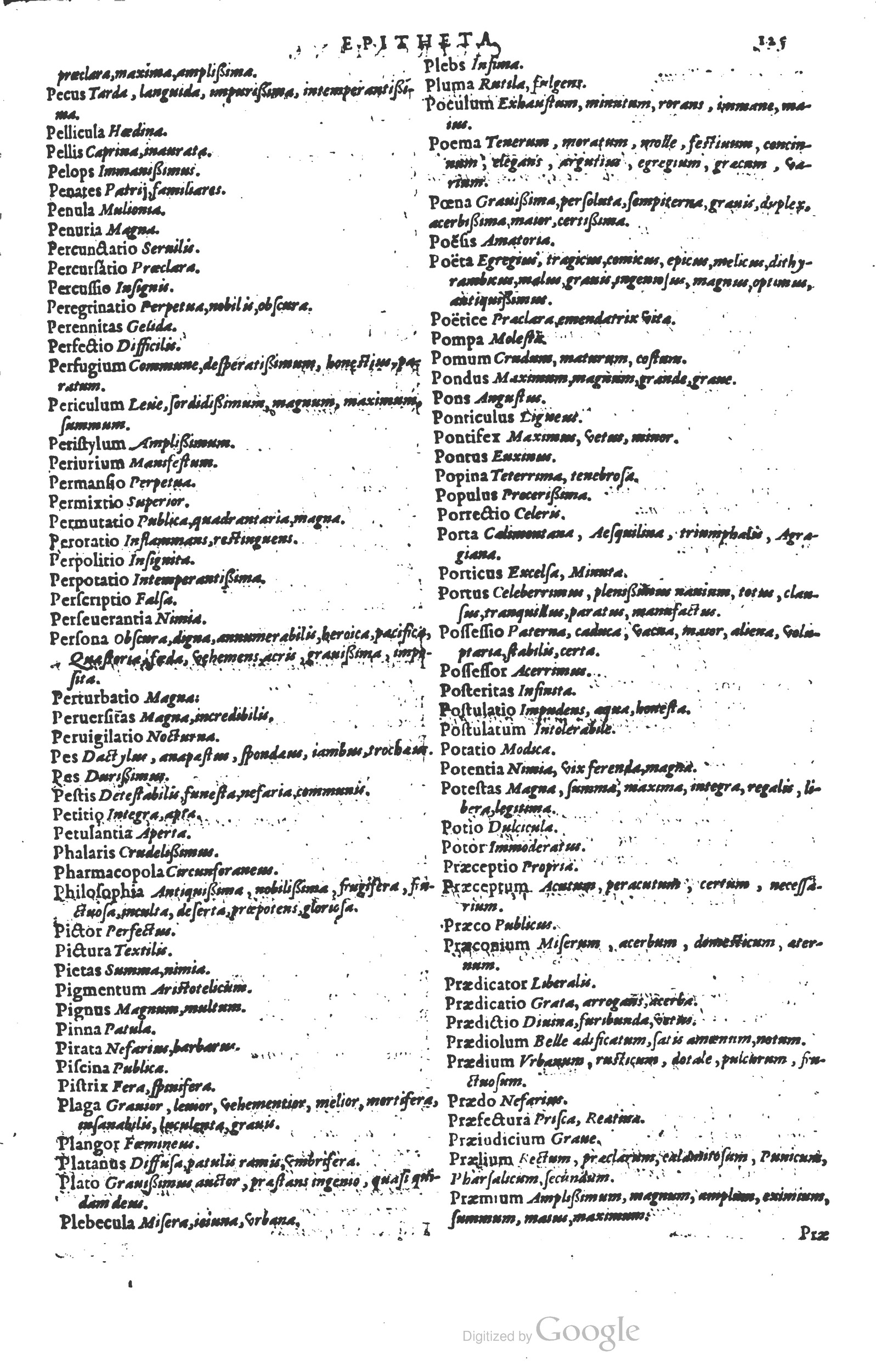 1578 - Louis Cloquemin - Trésor des mots et traits français - BSB Munich