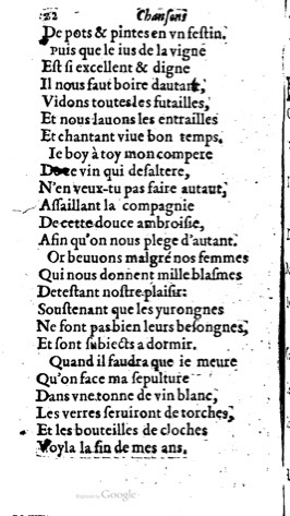 1623 - Jacques Cailloüé - Trésor ou recueil des chansons amoureuses - British Library