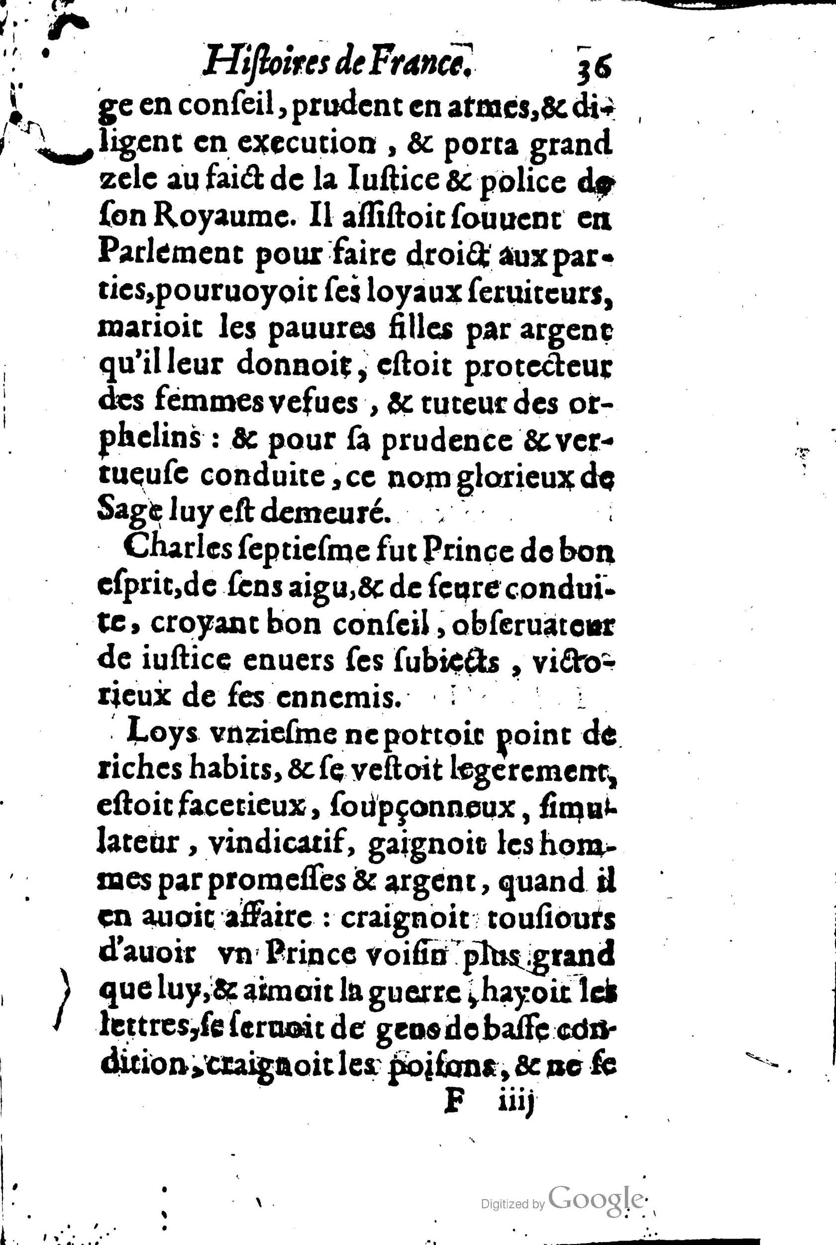 1619 - Jean Corrozet - Trésor des histoires de France - BSB Munich