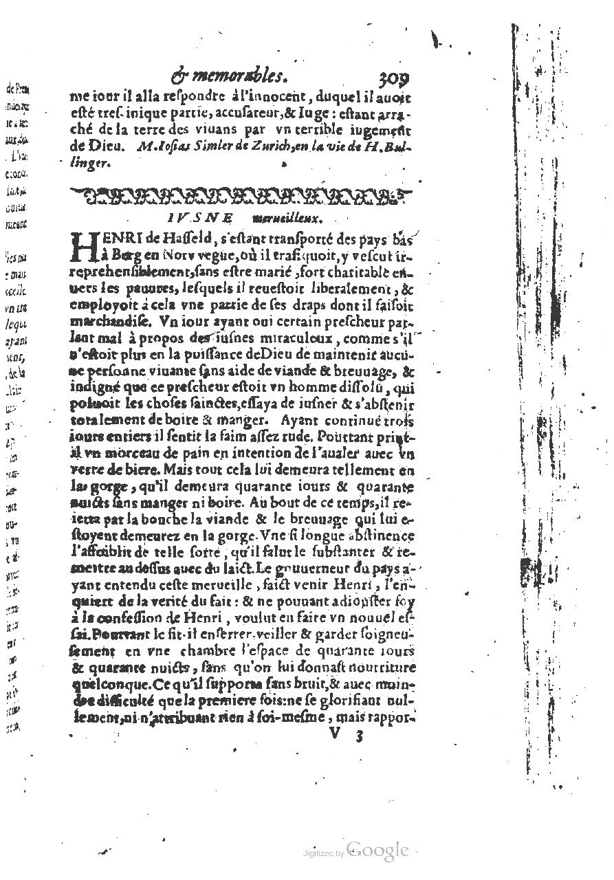 1610 - Paul Marceau - Trésor d’histoires admirables et mémorables - BSB Munich