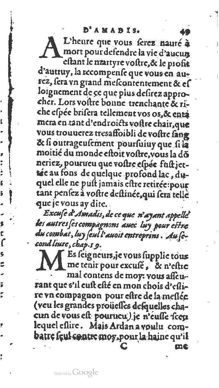 1572 - Jan van Waesberghe - Trésor des Amadis - BNC Rome 1572 - Jan van Waesberghe - Trésor des Amadis - BNC Rome