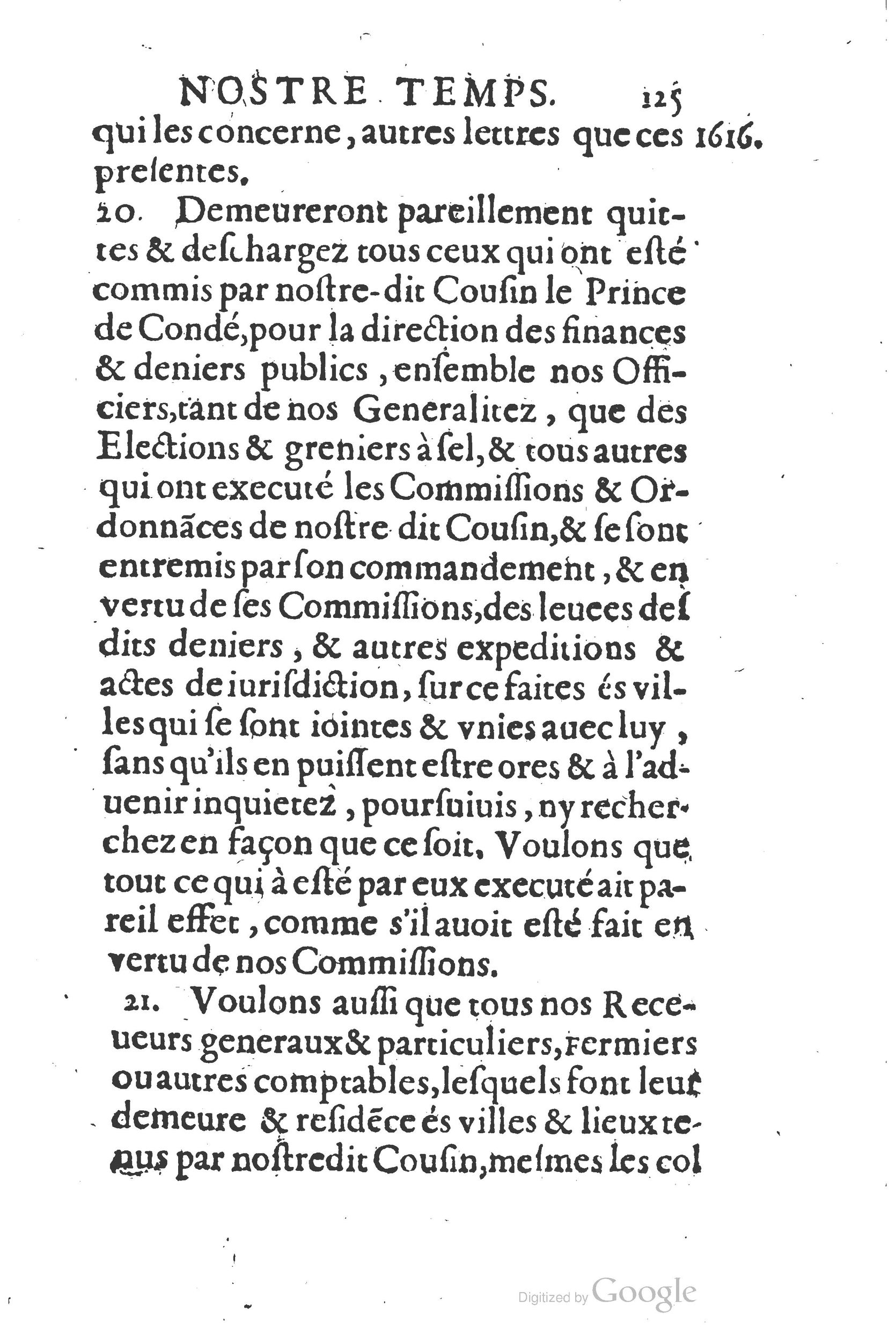 1626 - Joseph Bouillerot - Trésor de l’histoire générale de notre temps - BSB Munich