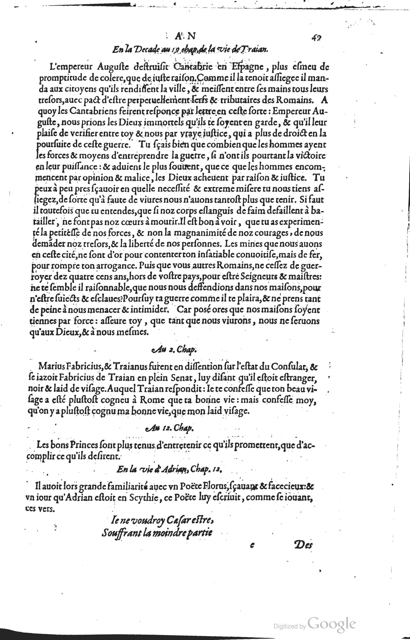1585 - Barthélemy Honorat - Bibliothèques françaises - BSB Munich
