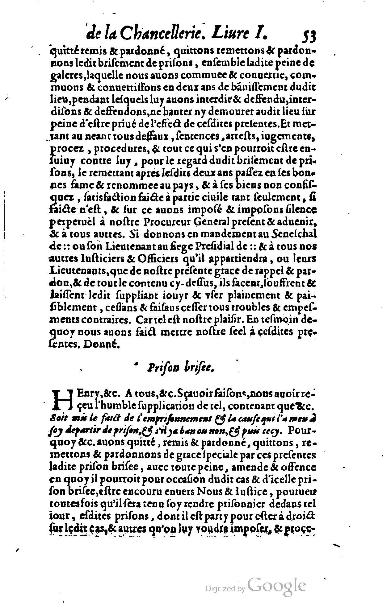 1614 - Jean Richer - Trésor du nouveau style et protocole de la chancellerie de France - BSB Munich