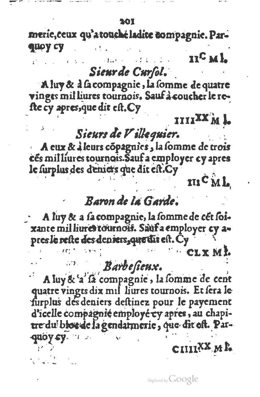 1581 - s.n. - Secret des trésors de France (Livre I) - BSB Munich