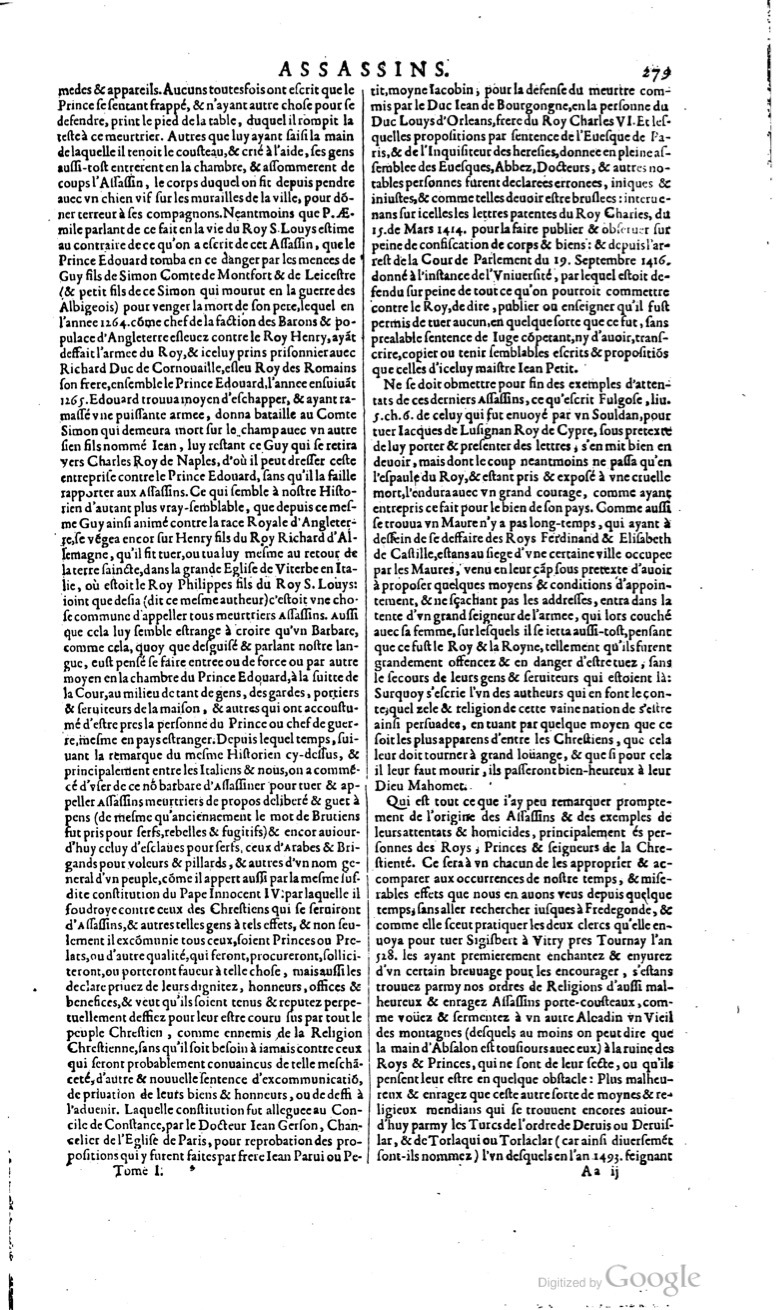 1629 - Veuve Nicolas Buon - Trésor du droit français (29620 T. 1) - BM Lyon