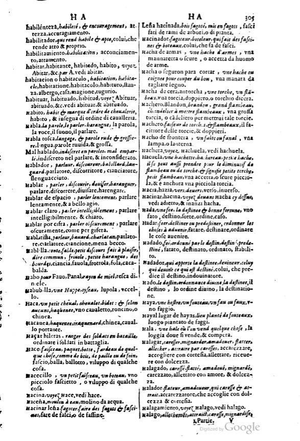 1617 - Samuel Crespin - Trésor des trois langues espagnole, française et italienne (3 parties) - Ohio