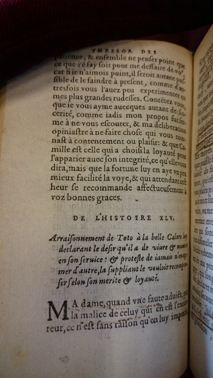 1581 - Pierre Le Voirier et Gervais Mallot - Trésor des histoires tragiques - BnF Richelieu