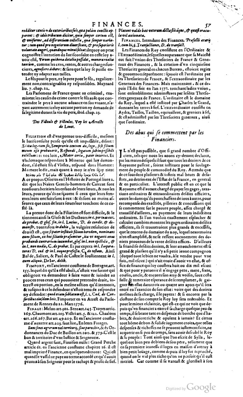 1629 - Veuve Nicolas Buon - Trésor du droit français (21754 T. 2) - BM Lyon