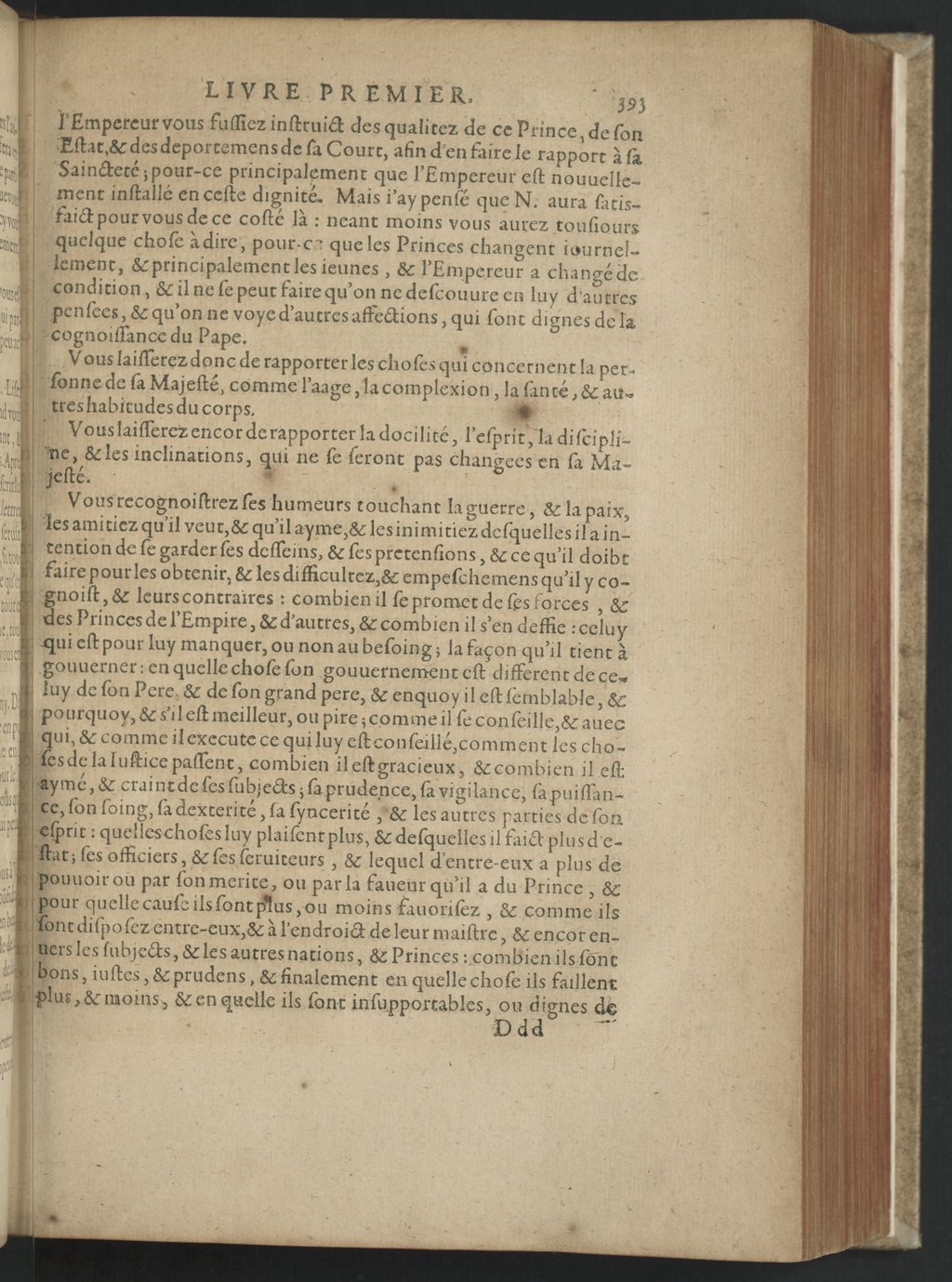1608 - Nicolas Du Fossé - Trésor politique - BnF Tolbiac