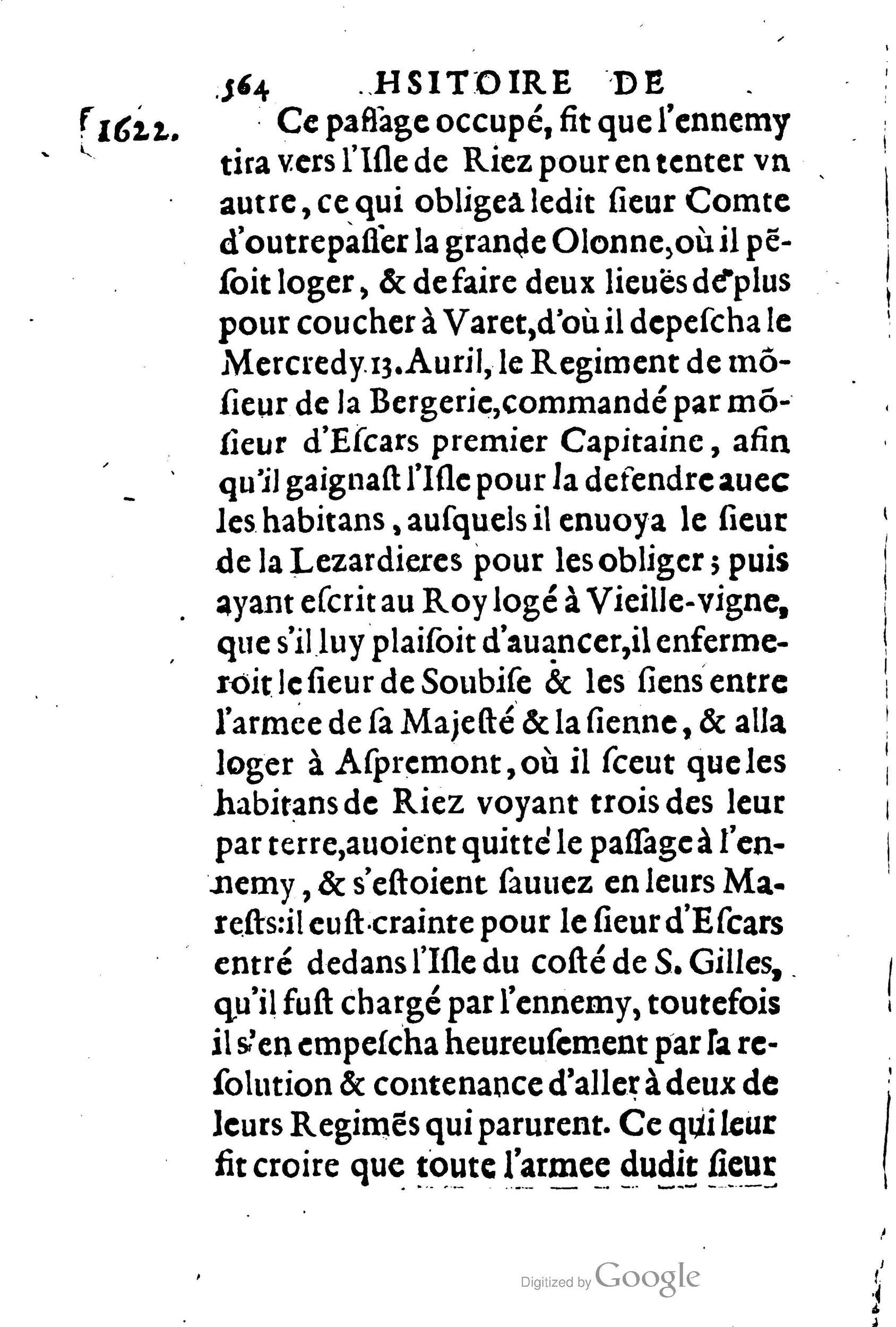 1623 - Joseph Bouillerot - Trésor de l’histoire générale de notre temps - BM Lyon