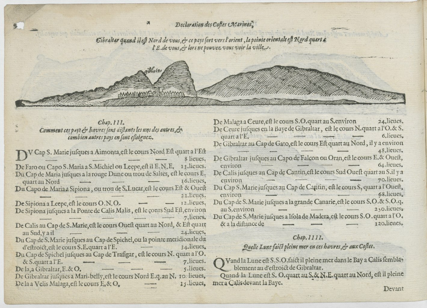 1601 - Bonaventure d’Aseville - Trésorerie ou cabinet de route marinesque - BnF