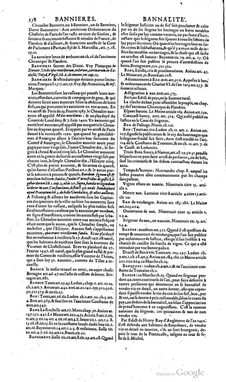 1629 - Veuve Nicolas Buon - Trésor du droit français (29620 T. 1) - BM Lyon