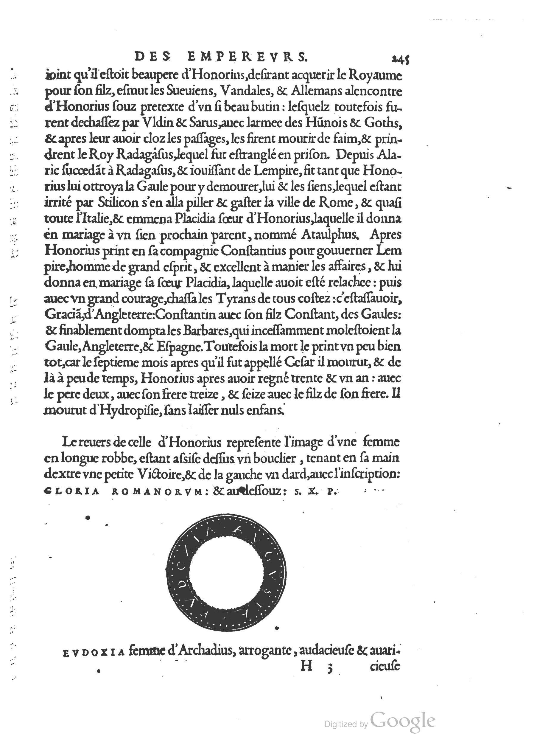 1553 - Jacopo Strada et Thomas Guérin - Épitome du Trésor des antiquités - BM Lyon 1553 - Jacopo Strada et Thomas Guérin - Épitome du Trésor des antiquités - BM Lyon