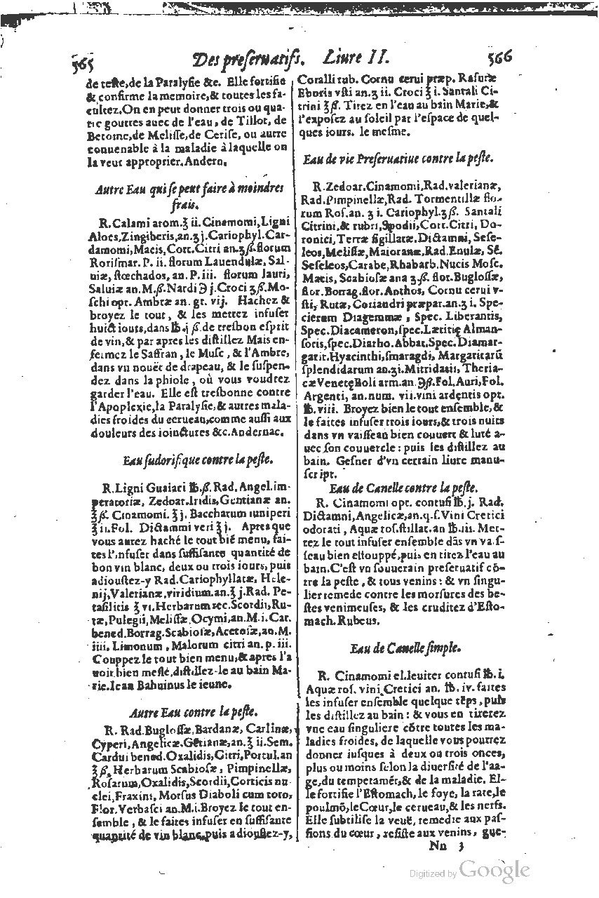 1616 - Étienne Gamonet - Grand trésor ou dispensaire - BSB Munich