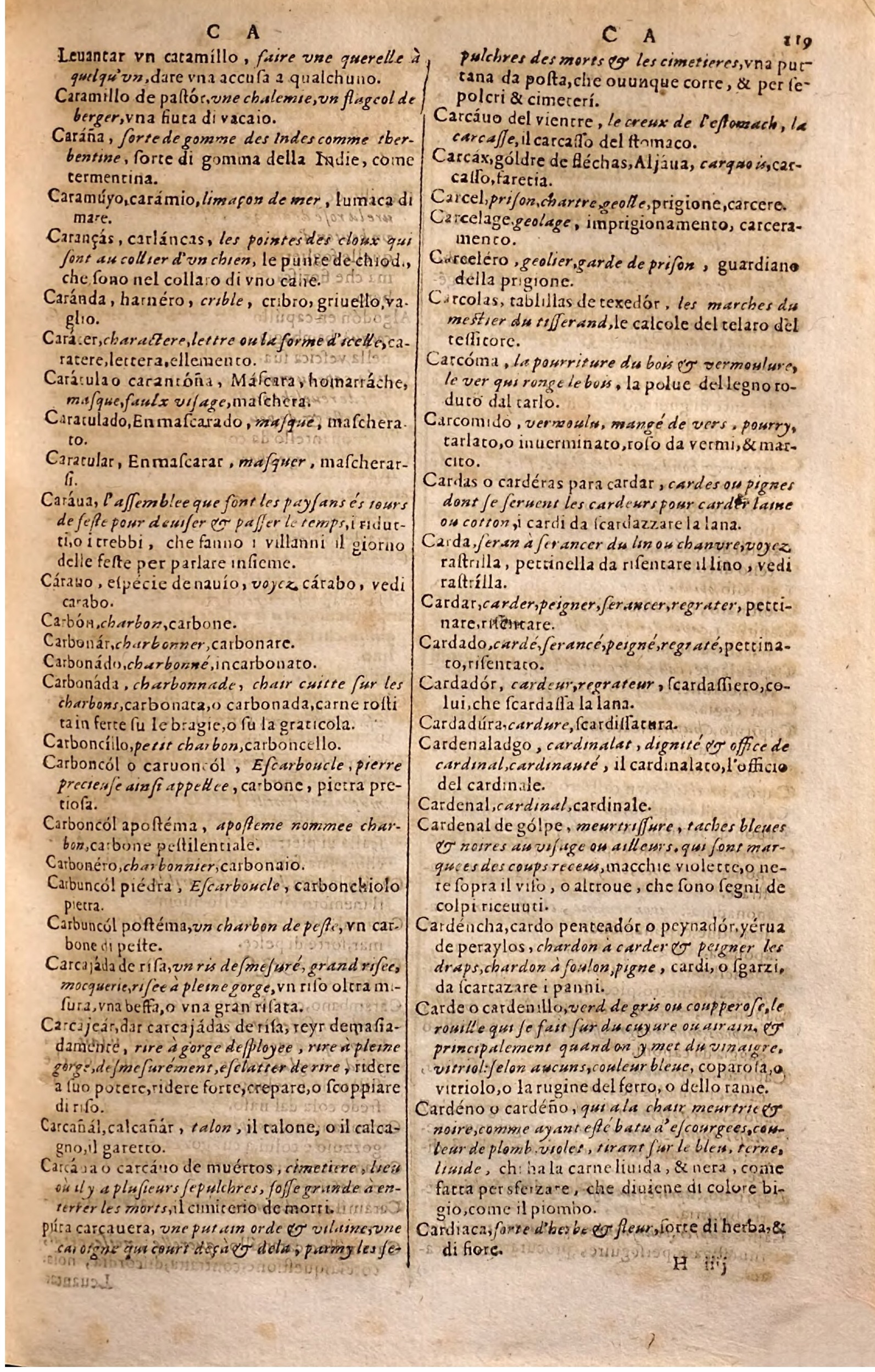 1627 - Jacques Crespin - Trésor des trois langues - Regensburg