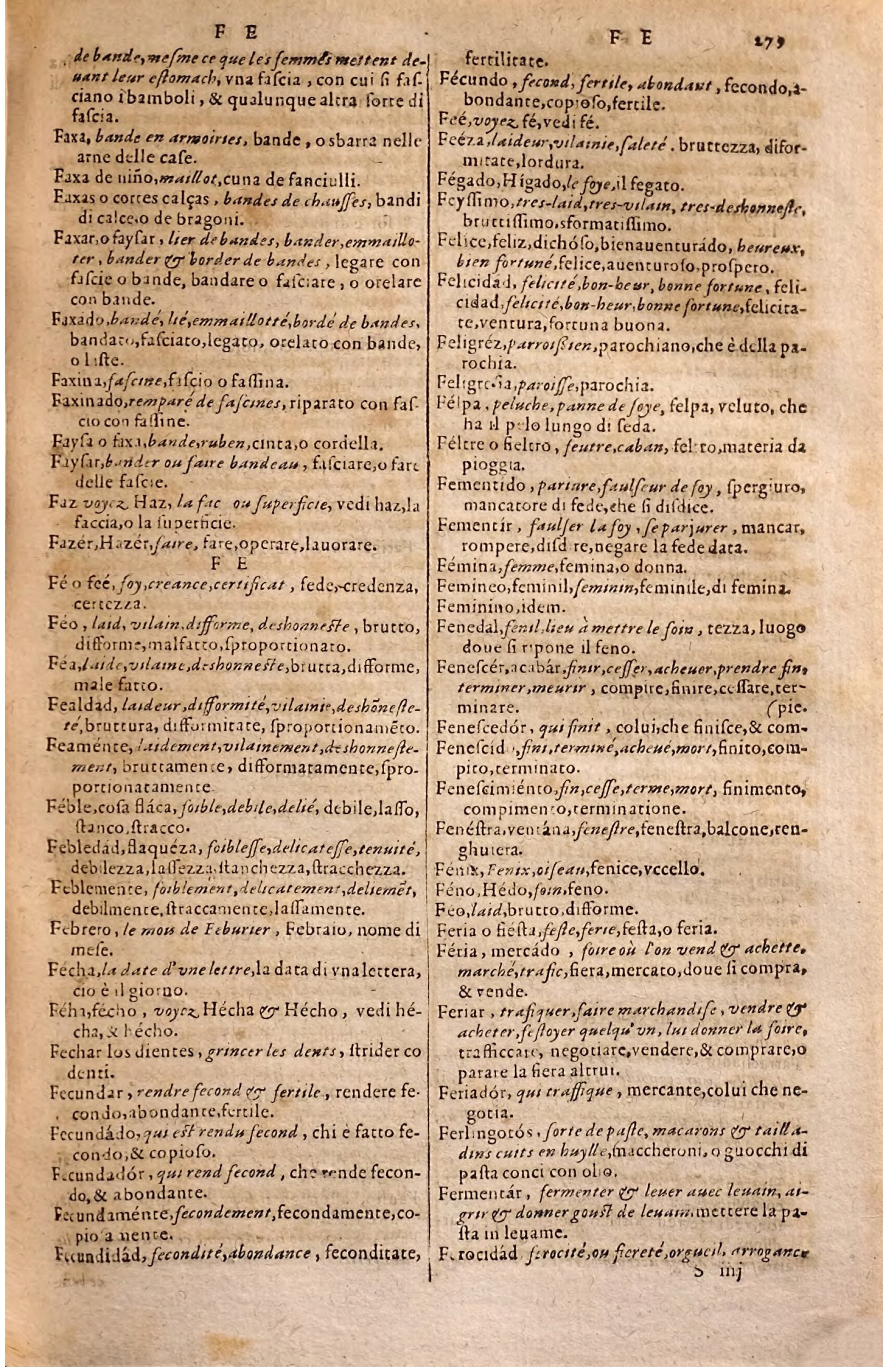 1627 - Jacques Crespin - Trésor des trois langues - Regensburg