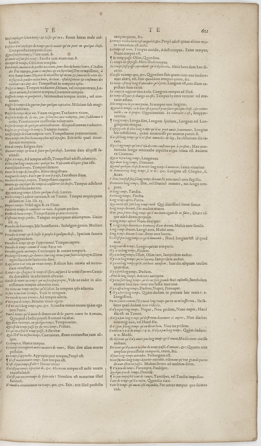 1606 - David Douceur - Trésor de la langue française - BnF