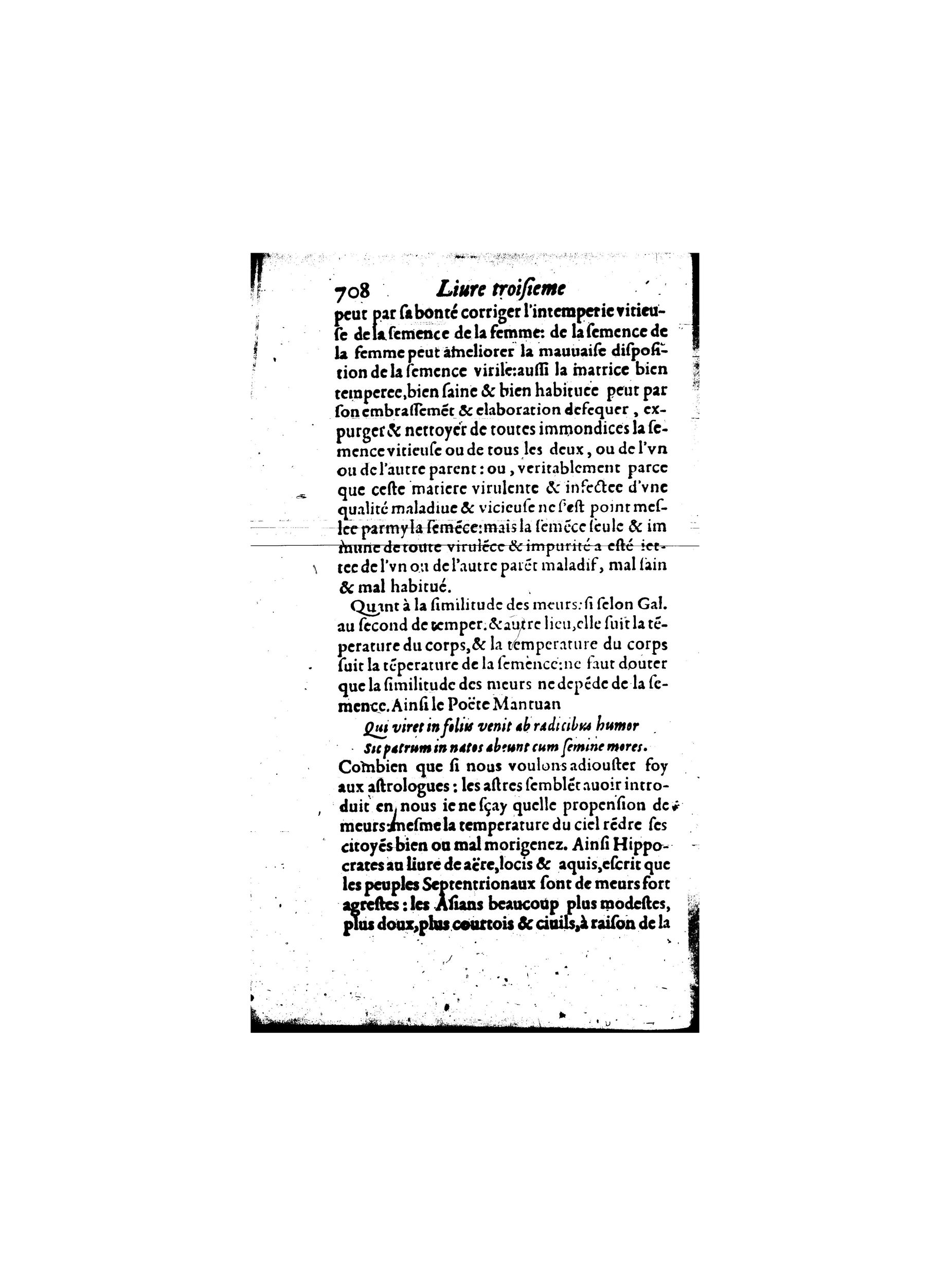 1587 - Jacques du Puis - Trésor des remèdes secrets pour les maladies des femmes - BnF