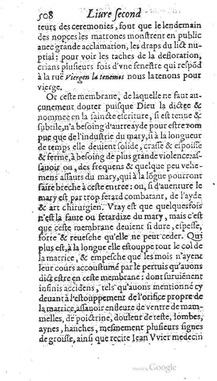 1585 - Jacques du Puis - Trésor des remèdes secrets pour les maladies des femmes - BnF