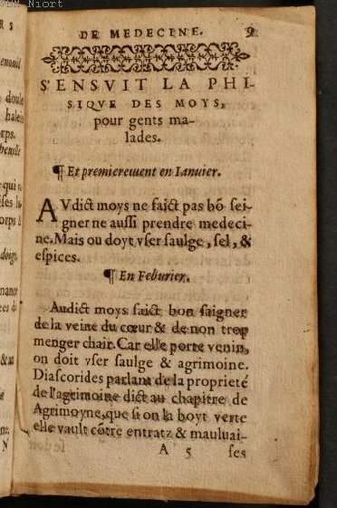 1586 - Benoît Rigaud - Trésor des fleurs et secrets de médecine - Université Paris Cité