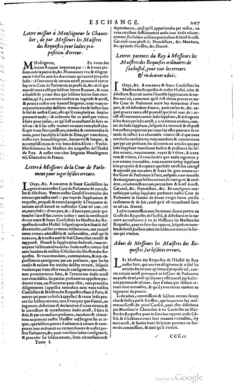 1629 - Veuve Nicolas Buon - Trésor du droit français (29620 T. 1) - BM Lyon