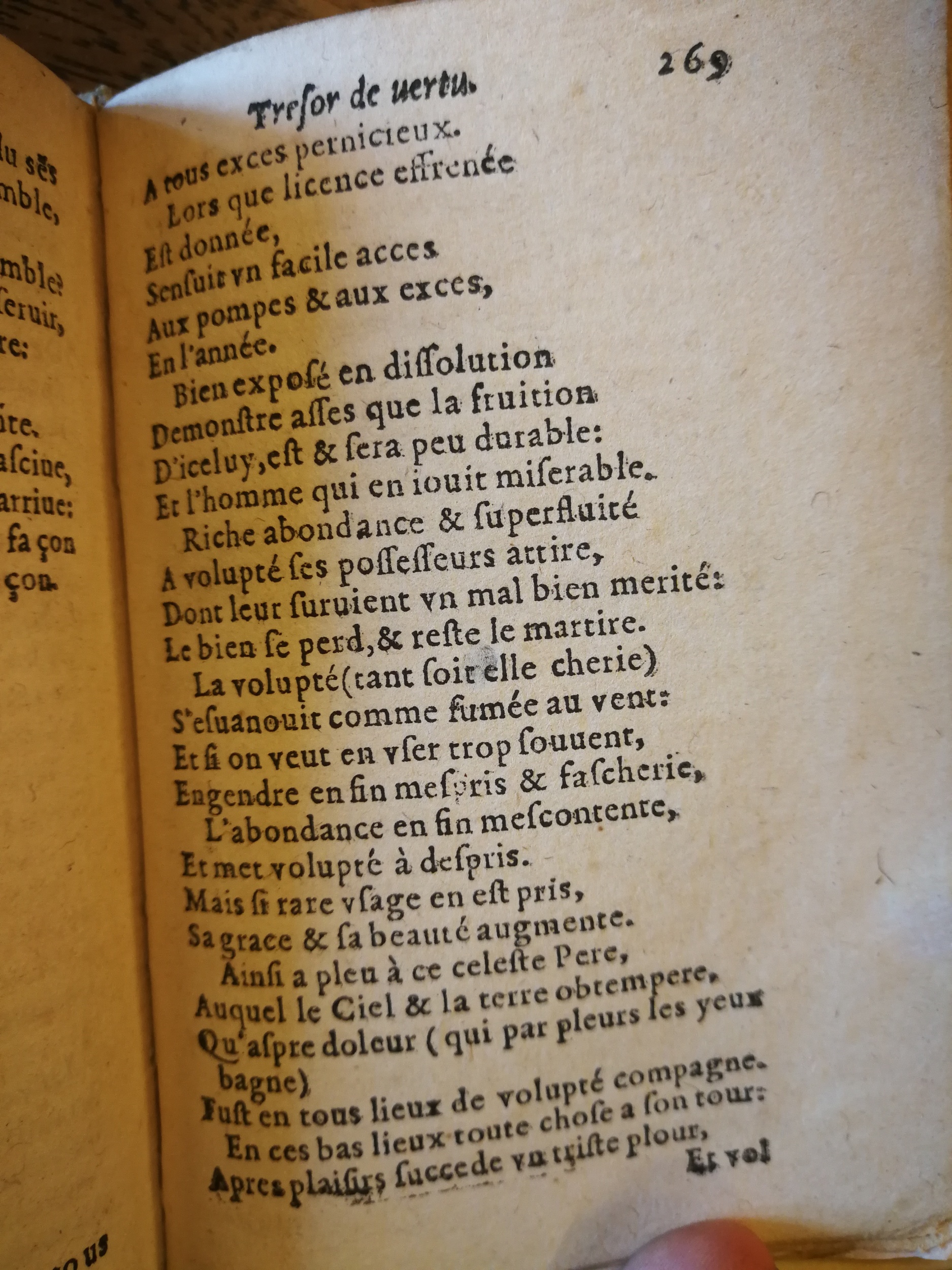1576 - Benoît Rigaud - Trésor de vertu - BNC Florence 1576 - Benoît Rigaud - Trésor de vertu - BNC Florence