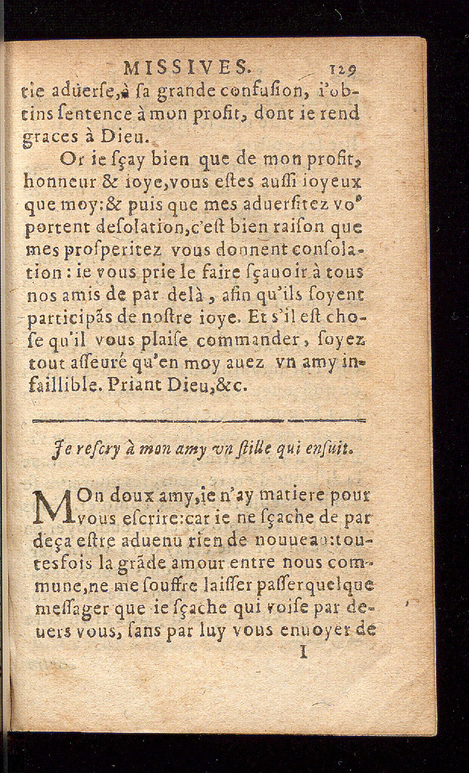 1614 - Barthélemy Vincent - Élite et Trésor des lettres missives - Bâle
