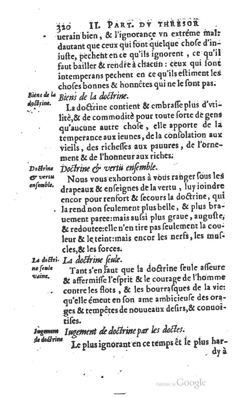 1610 - Louis Coste - Trésor de l’éloquence française (Seconde partie) - BM Lyon