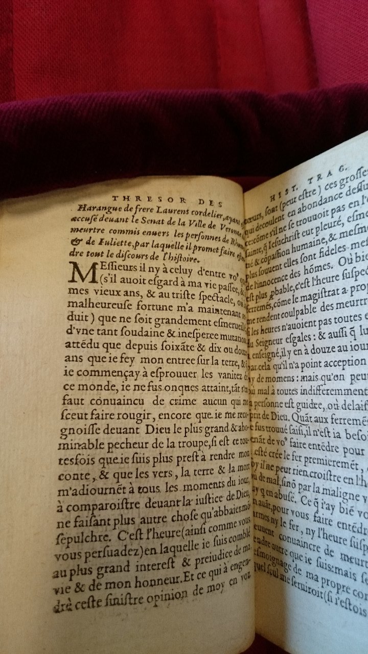 1581 - Pierre Le Voirier et Gervais Mallot - Trésor des histoires tragiques - BnF Richelieu