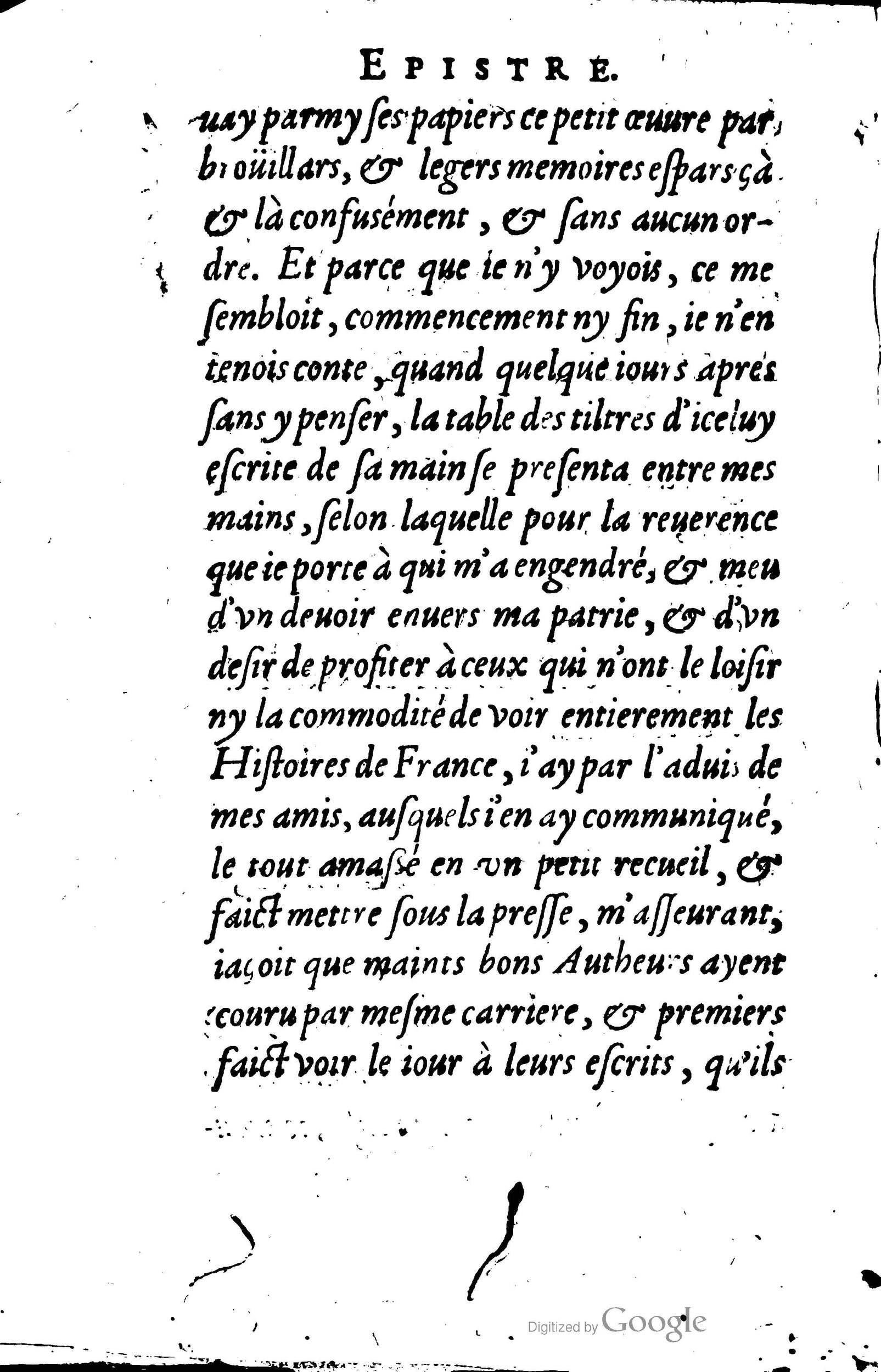 1619 - Jean Corrozet - Trésor des histoires de France - BSB Munich