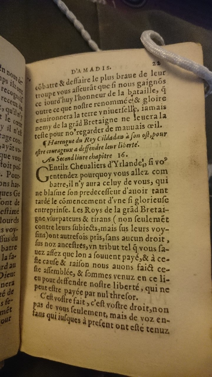 1563 - Jacques Kerver et Jean Ruelle - Trésor des Amadis - British Library 1563 - Jacques Kerver et Jean Ruelle - Trésor des Amadis - British Library