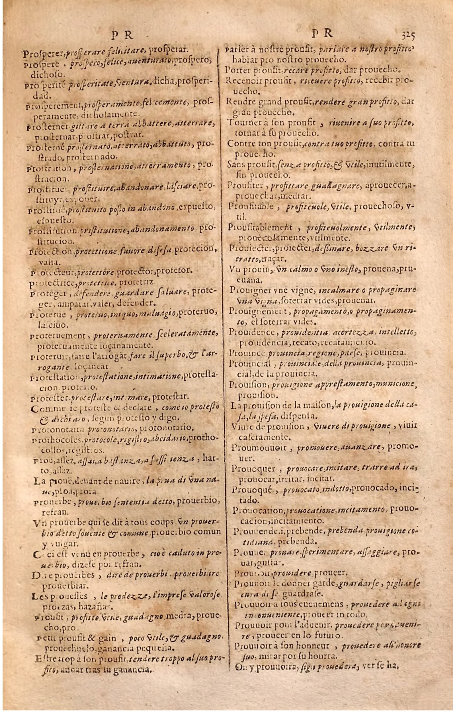 1627 - Jacques Crespin - Trésor des trois langues (Seconde partie) - Regensburg