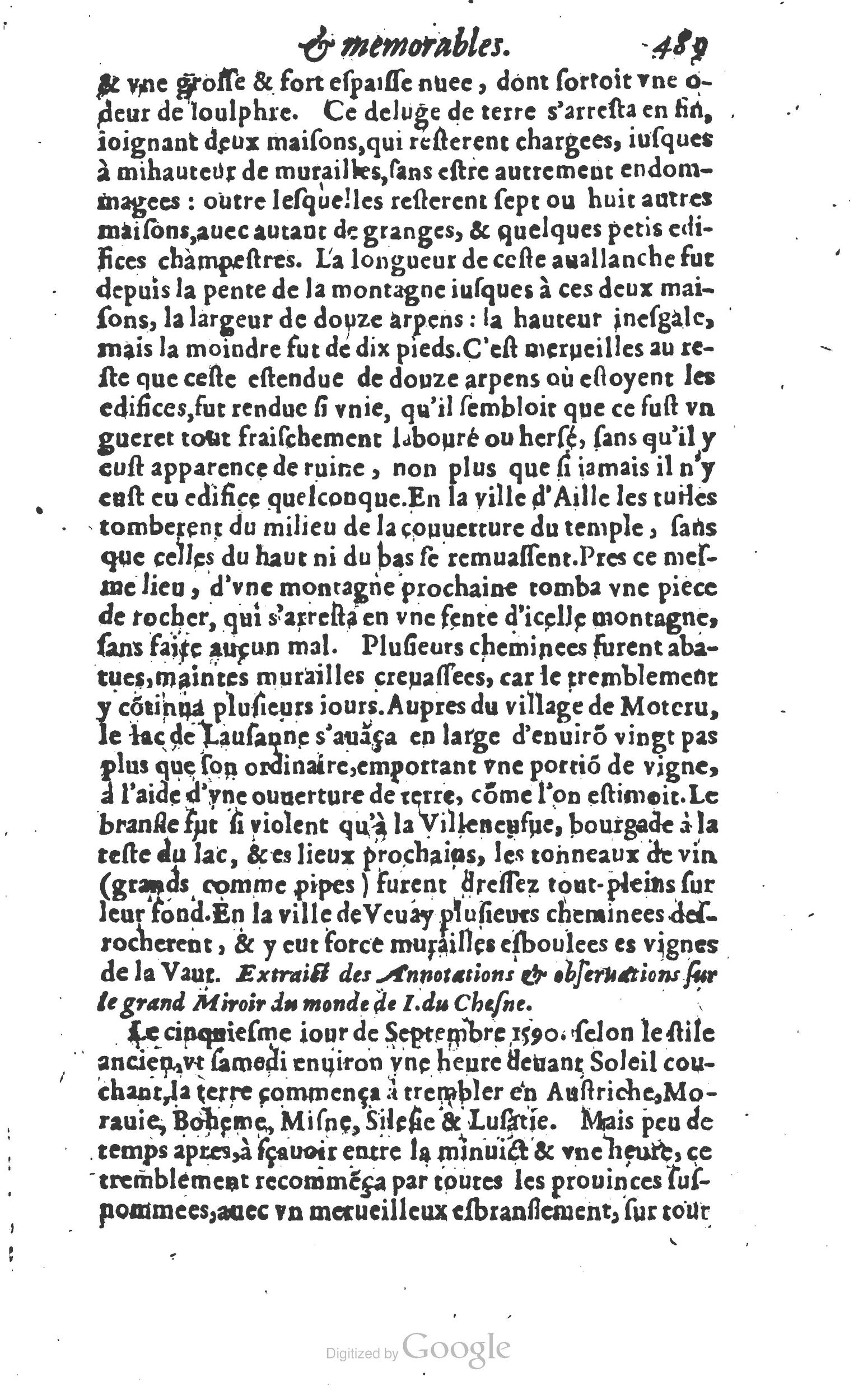 1610 - Paul Marceau - Trésor d’histoires admirables et mémorables - Princeton 1610 - Paul Marceau - Trésor d’histoires admirables et mémorables - Princeton