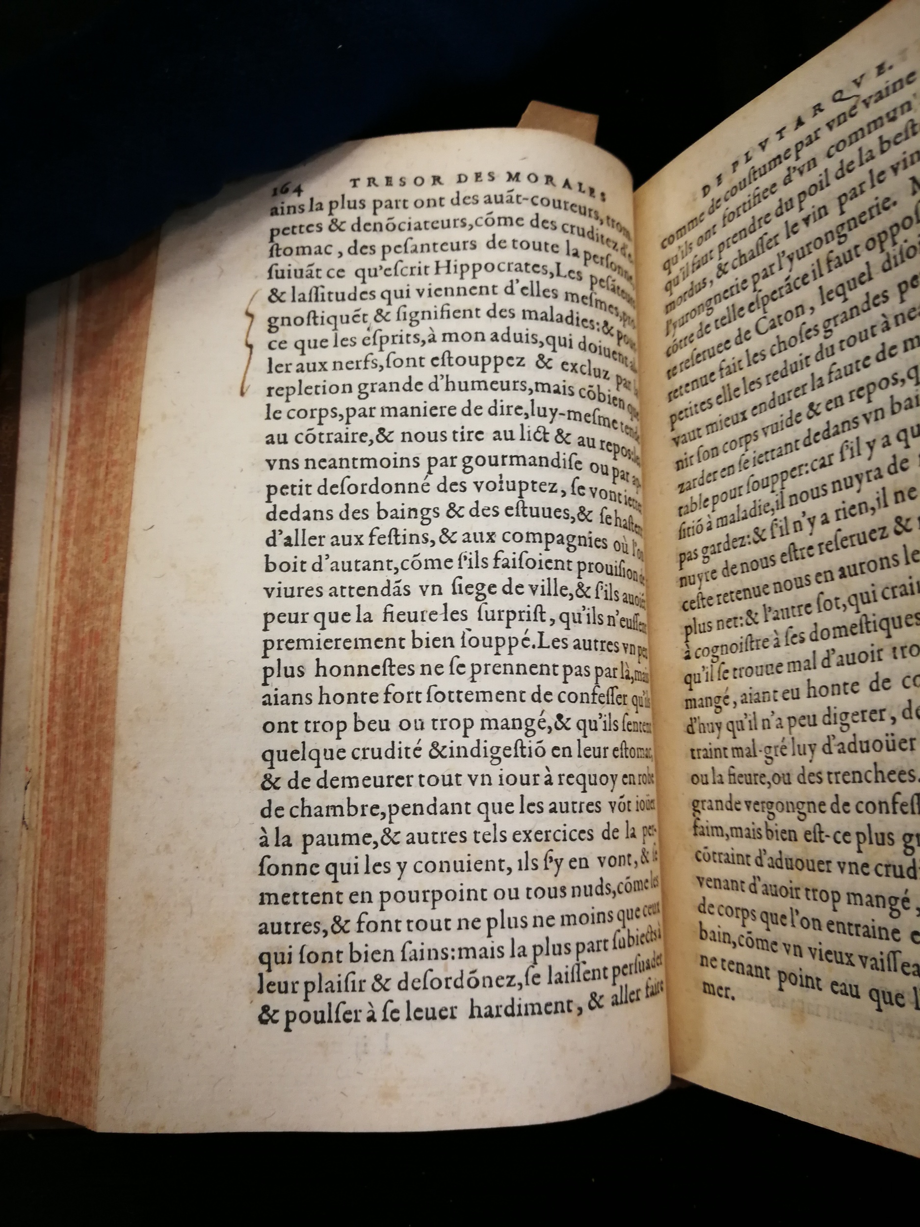 1577 - Jean Poupy - Trésor des morales de Plutarque - Les Méjanes, Aix-en-Provence