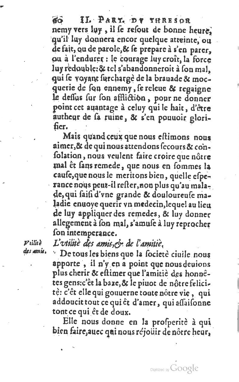 1610 - Louis Coste - Trésor de l’éloquence française (Seconde partie) - BM Lyon