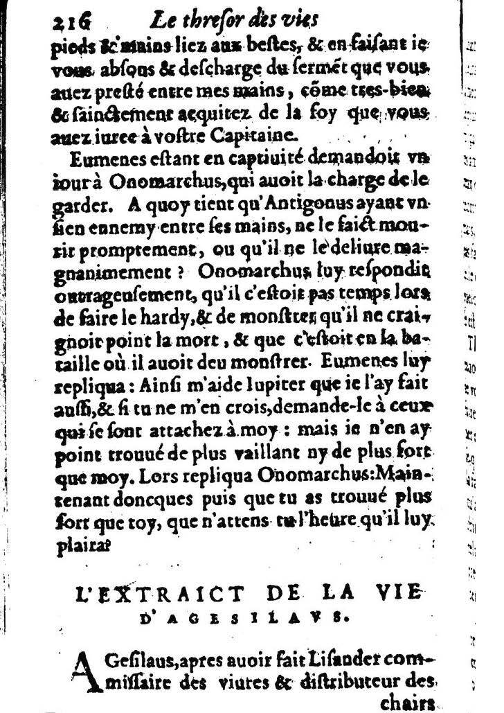1611 - Pierre Rigaud - Trésor des vies de Plutarque - BM Lyon