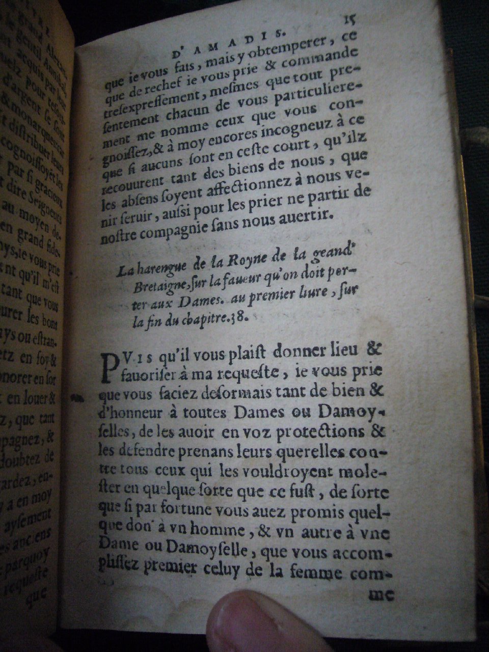 1567 - Jean Pygot - Trésor des Amadis - BnF Arsenal
