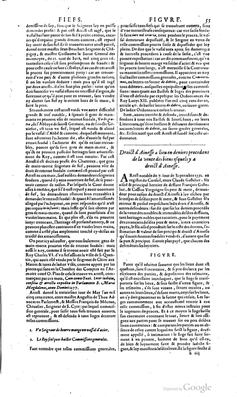 1629 - Veuve Nicolas Buon - Trésor du droit français (29620 T. 2) - BM Lyon