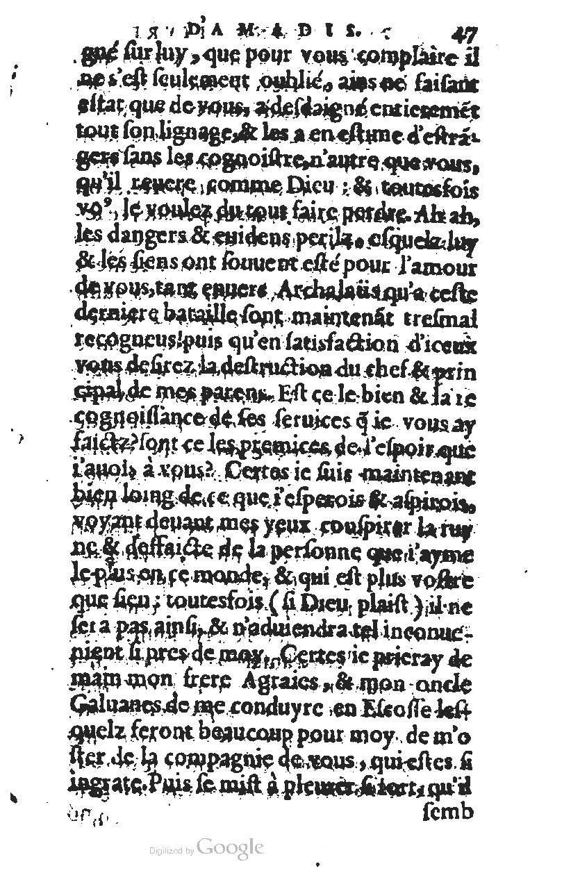 1567 - Jean Pygot - Trésor des Amadis - BM Lyon 1567 - Jean Pygot - Trésor des Amadis - BM Lyon