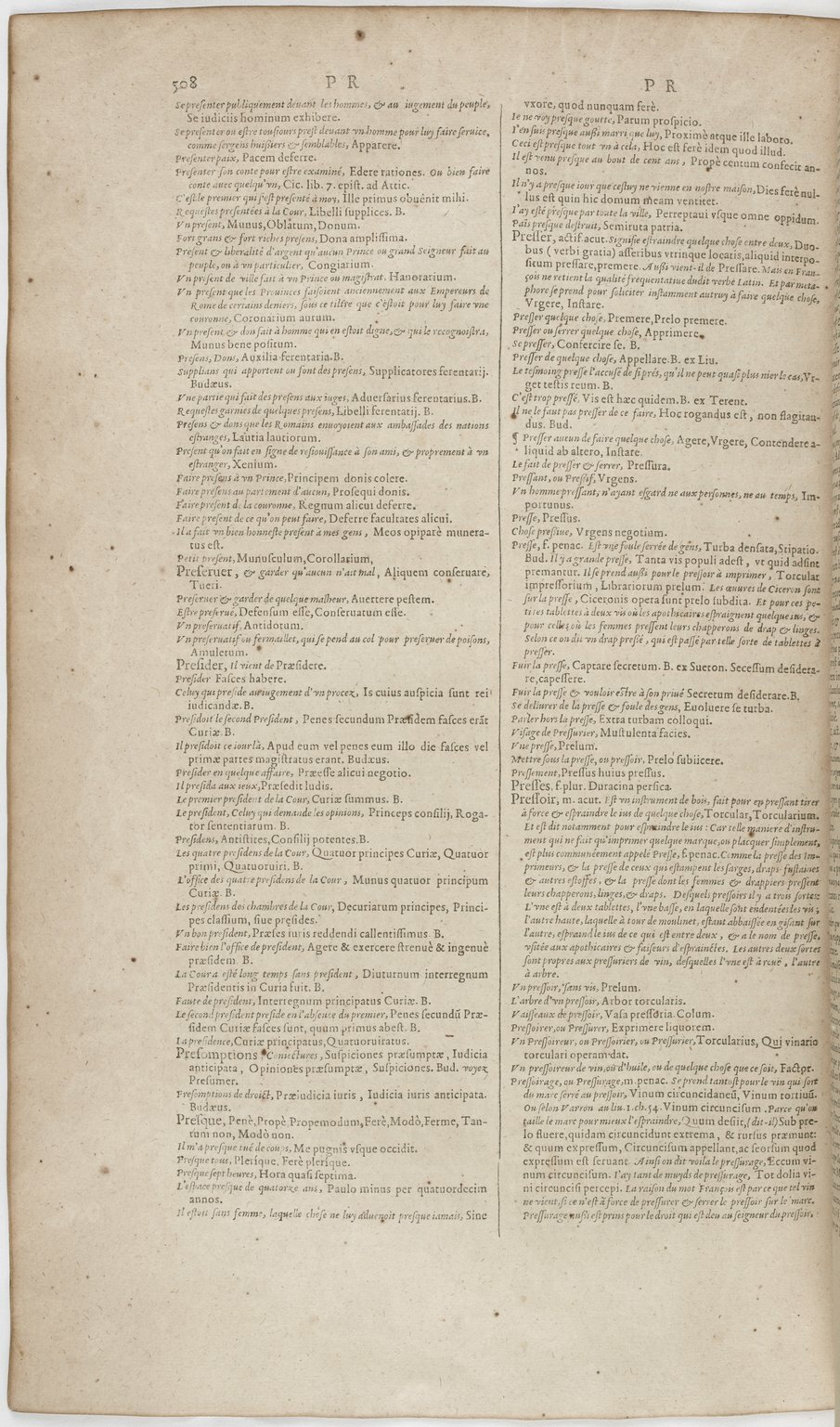 1606 - David Douceur - Trésor de la langue française - BnF