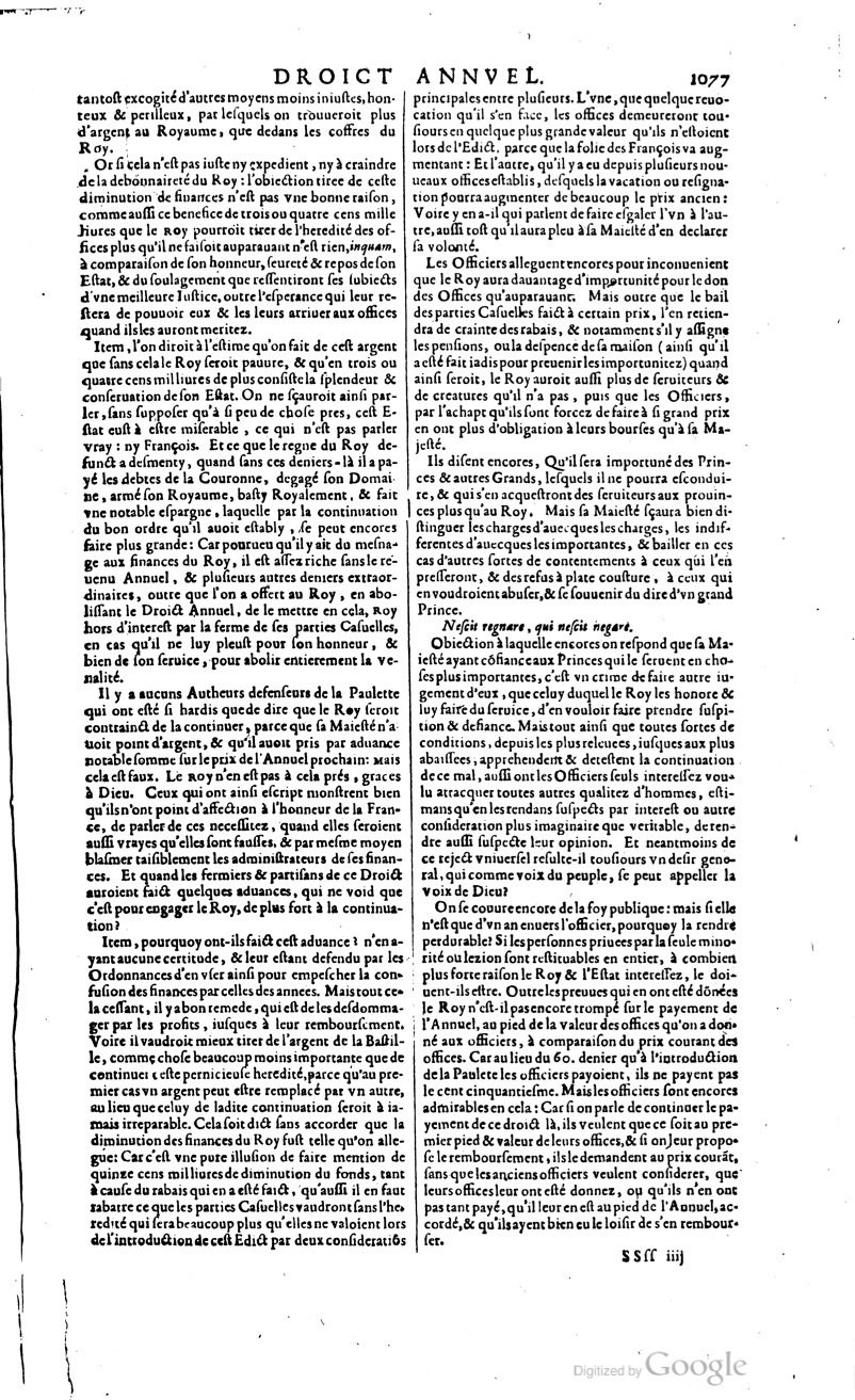 1629 - Veuve Nicolas Buon - Trésor du droit français (29620 T. 1) - BM Lyon