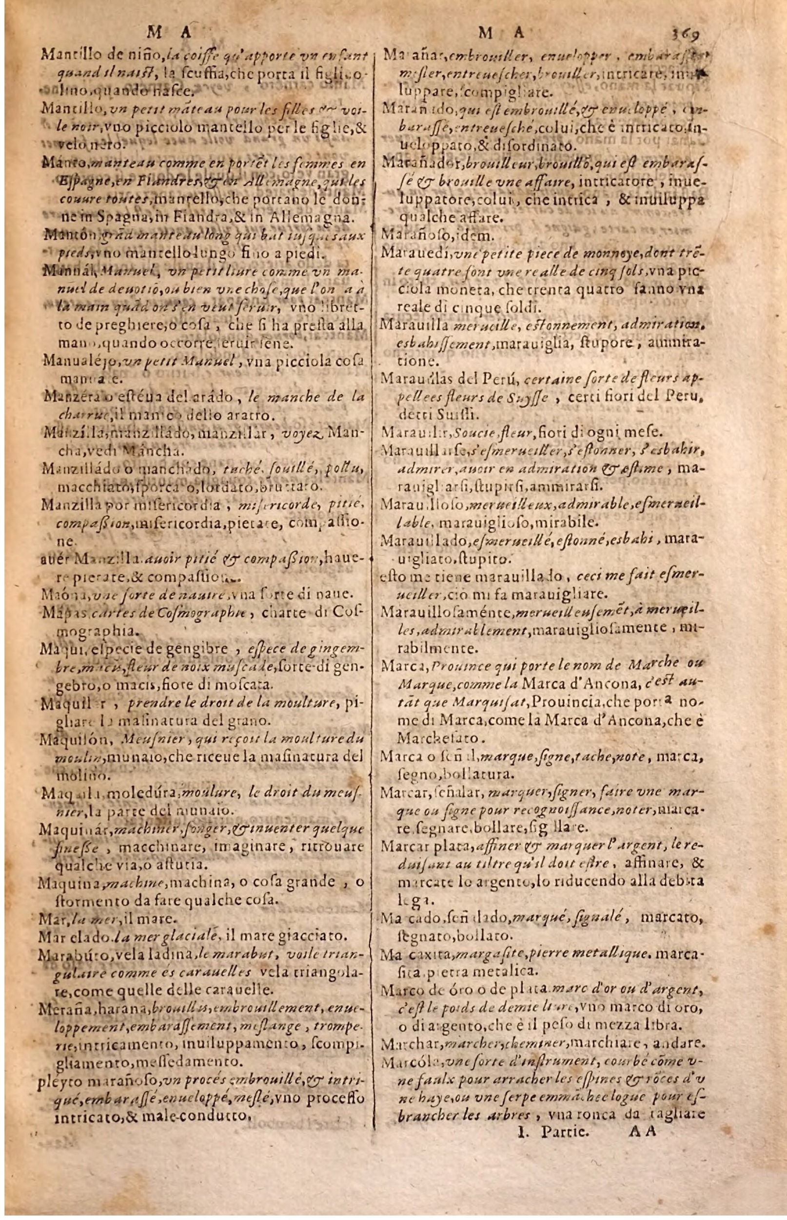 1627 - Jacques Crespin - Trésor des trois langues - Regensburg
