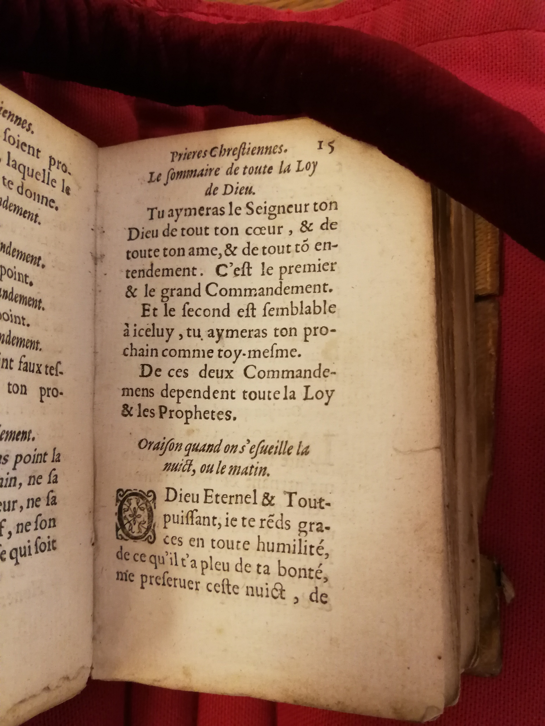 1598 - Barthélemy Macé - Trésor des prières, oraisons et instructions chrétiennes - Bibliothèque Sainte-Geneviève