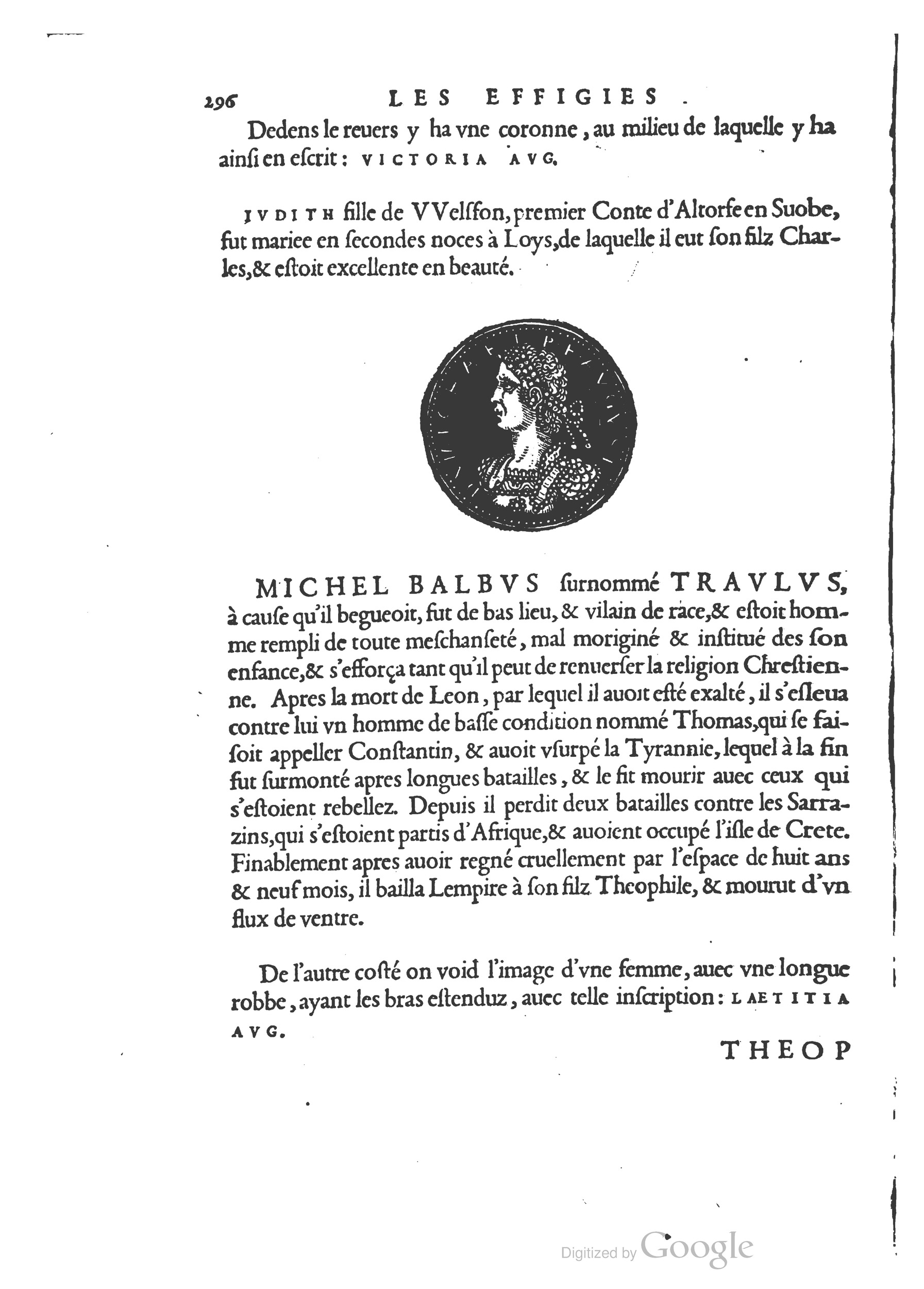 1553 - Jacopo Strada et Thomas Guérin - Épitome du Trésor des antiquités - BM Lyon
