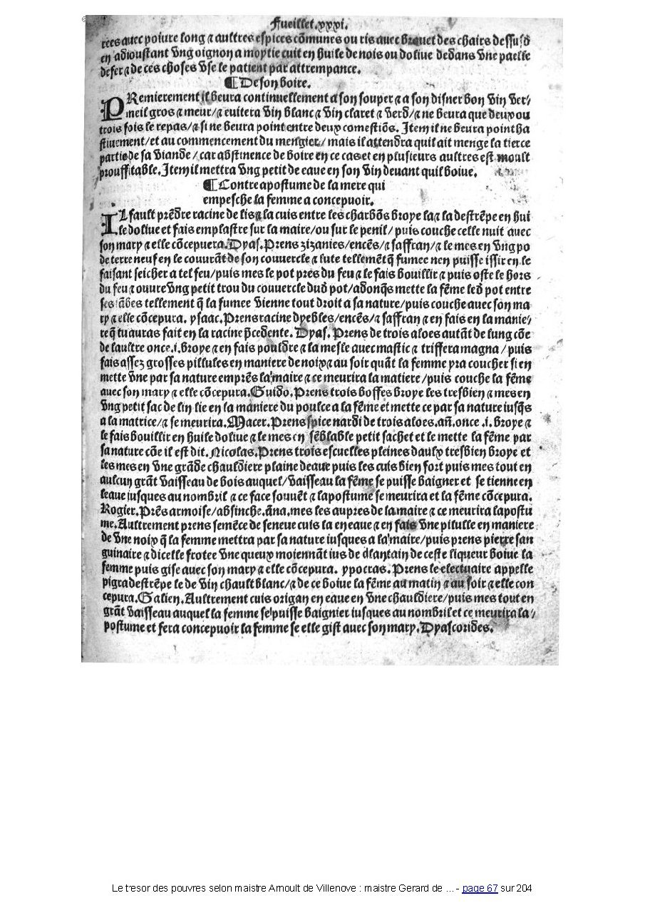 1518 - Claude Nourry - Trésor des pauvres - BIU Santé 1518 - Claude Nourry - Trésor des pauvres - BIU Santé