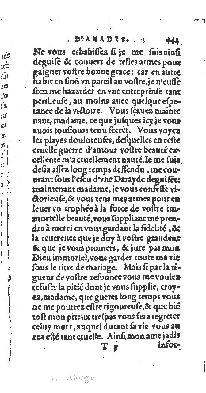 1572 - Jan van Waesberghe - Trésor des Amadis - BNC Rome