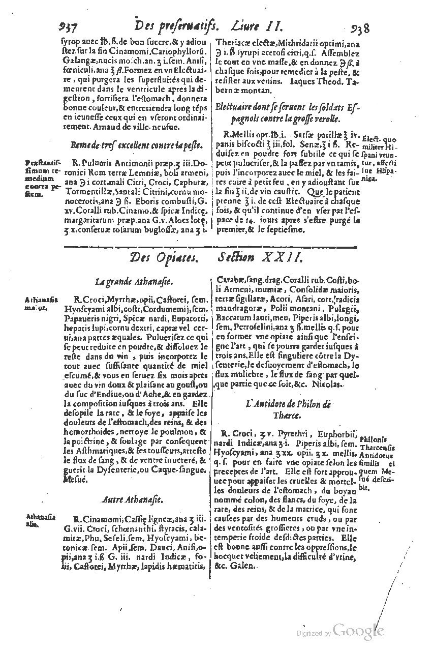 1616 - Étienne Gamonet - Grand trésor ou dispensaire - BSB Munich
