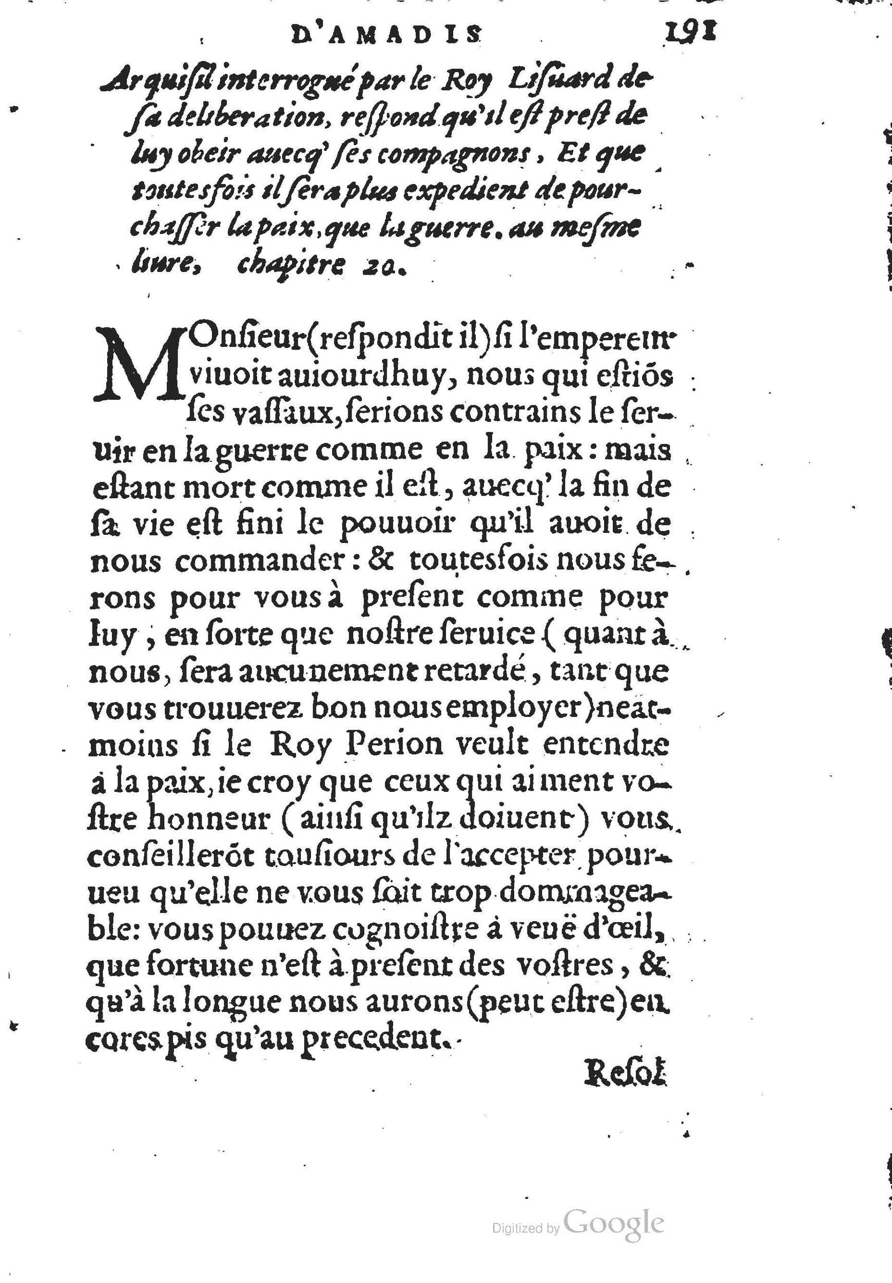 1560 - Jean d’Ogerolles et Gabriel Cotier Lyon - Trésor des Amadis - BSB Munich